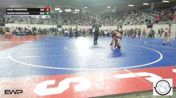 110 lbs Consi Of 32 #1 - Hank Pinkerton, Crossings Christian School vs Jaxon Starcevich, Norman Jr High