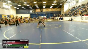 150 lbs Semis & Wb (16 Team) - Luis Fernandez, Greasers vs Elias Twigg, Black Hive