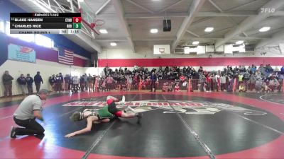 Boys 140 lbs Champ. Round 1 - Charles Rice, Red Bluff Boys vs Blake Hansen, Etna Boys