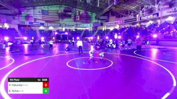 58 lbs 5th Place - Peter Palumbo, Dynamic vs Eddie Sylva, Black Hills Wr Ac