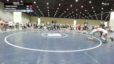 126 lbs Champ. Rd Of 32 - Bodie Swords, Cowboy Wrestling Club vs Landon Lewis, Cougar Wrestling Club