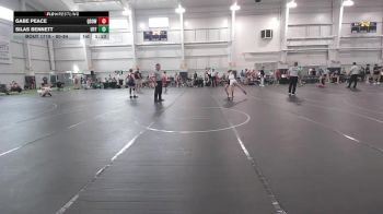 80-84 lbs Round 5 - Gabe Peace, Quest School Of Wrestling vs Silas Bennett, United Training Facility