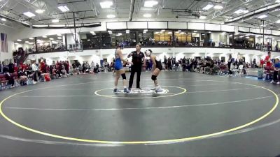 124 lbs Round 3 (16 Team) - Natasha Markoutsis, Aurora vs Gideon Sanchez, Schreiner University (A)