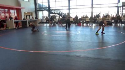 J-18 lbs Cons. Round 1 - Mason Daws, Hammerin Hawks vs Cael Cannon, Hawkeye Wrestling Academy