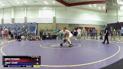 132 lbs Cons. Round 4 - Drew Fransen, OH vs Trent Sharp, OH