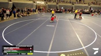 114 Championship Bracket Cons. Round 4 - Antonio Sowell, Amery vs Brady Kirkpatrick, Mound Westonka