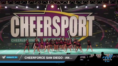 CheerForce San Diego - Anarchy [2022 L6 International Open - NT] 2022 CHEERSPORT National Cheerleading Championship
