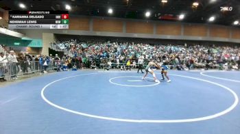 135 lbs Champ. Round 1 - Karianna Delgado, Inderkum vs Nehemiah Lewis, Will C. Wood