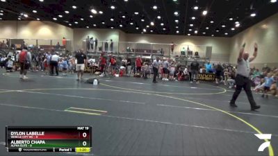 108 lbs Round 1 (6 Team) - Dylon LaBelle, Vehicle City WC vs Alberto Chapa, Alpha Elite