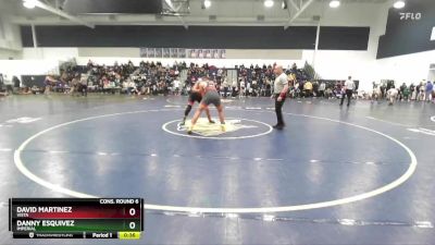 190 lbs Cons. Round 6 - Danny Esquivez, Imperial vs David Martinez, Vista