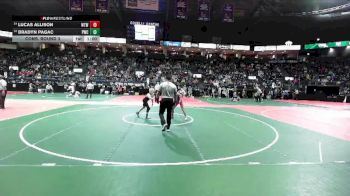 110 lbs Cons. Round 3 - Bradyn Pagac, PWCA vs Lucas Allison, WTW3