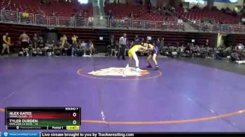 106 lbs Round 7 (8 Team) - Alex Gates, Grand Island vs Tyler Durden, Papillion-La Vista