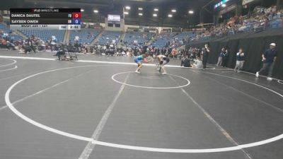 131 lbs Quarterfinal - Danica Dautel, Friends University vs Sayben Owen, Unattached