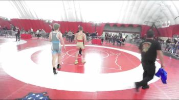 144 lbs 2nd Place Match - Breck Ritchie, Team Nazar Training Center vs Evan Curtis, Cuba City Wrestling Club