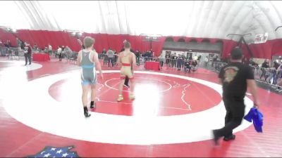 144 lbs 2nd Place Match - Breck Ritchie, Team Nazar Training Center vs Evan Curtis, Cuba City Wrestling Club