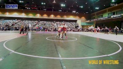 240 lbs 5th Place - Bella Glenn, Blue Water vs Jada Fessler, Douglas County Grapplers Wrestling Club