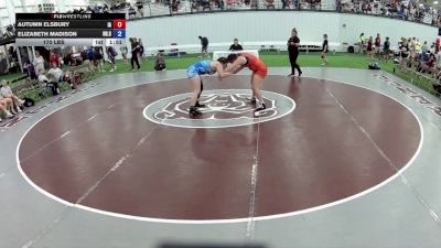 170 lbs Autumn Elsbury, Iowa vs Elizabeth Madison, Ohio Gray
