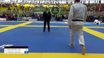 JOSÉ DOS SANTOS JÚNIOR vs AUGUSTO FERRARI AMARO DE ANDRADE 2023 Brasileiro Jiu-Jitsu IBJJF