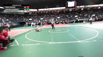 146 lbs Champ. Round 3 - Drew Grogan, Unattached vs Santino Schindley, Unattached