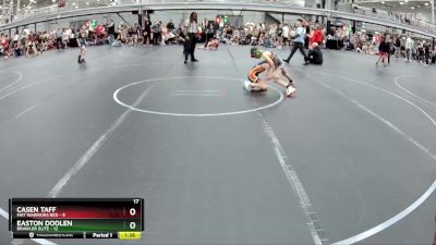 60 lbs Round 4 (6 Team) - Easton Doolen, Brawler Elite vs Casen Taff, Mat Warriors Red