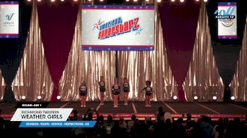 Richmond Twisters - Weather Girls [2025 L1 Youth - Novice - Restrictions - D2 Day 1] 2025 The American Superstarz Raleigh Nationals