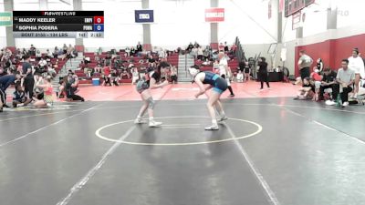 134 lbs Rr Rnd 3 - Maddy Keeler, Empire Girls Wrestling vs Sophia Fodera, Poway Wrestling