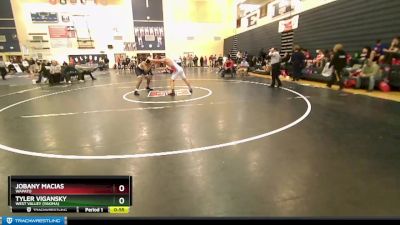 165 lbs Cons. Round 4 - Jobany Macias, Wapato vs Tyler Vigansky, West Valley (Yakima)