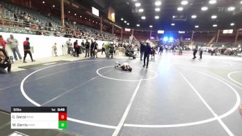 62 lbs Semifinal - Cree Garza, Spokane Wrestling vs Wyatt Garris, Animal House Wrestling