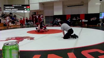 Boys 165 lbs Cons. Semi - Michael Garrett, Maur Hill vs James Davis, Jeff West