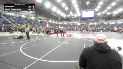 109 lbs Quarterfinal - Reid Zadra, Athlos Wrestling vs Brody Gherardini, Team Grand Valley Elite