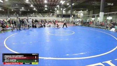 150 lbs Placement (4 Team) - Finnius McCafferty, NORTH CAROLINA WRESTLING FACTORY - RED vs Jack Martin, BELIEVE TO ACHIEVE