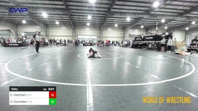 83 lbs Consi Of 16 #1 - Crue Hatchell, Southside Outlaws vs Drake Gonzales, Steel City Relaoded