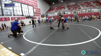 85 lbs Rr Rnd 2 - Kardyn Prasch, Harrah Little League Wrestling vs Blake Holzbaugh, Team Guthrie Wrestling