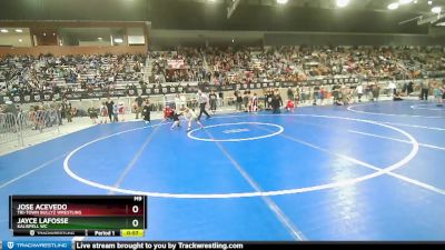 49 lbs Cons. Round 2 - Jayce Lafosse, Kalispell WC vs Jose Acevedo, Tri-Town Bullyz Wrestling