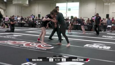 Cholena Horne vs Rana Willink 2026 ADCC West Coast Trials