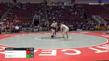 220 lbs Consolation - Eshan Swartz, Notre Dame Hs - Green Pond vs Nathan Taylor, Brookville Area Hs