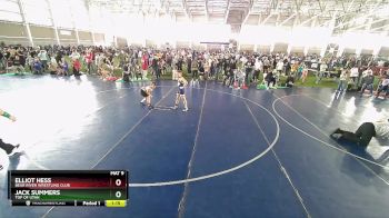 115 lbs 5th Place Match - Elliot Hess, Bear River Wrestling Club vs Jack Summers, Top Of Utah