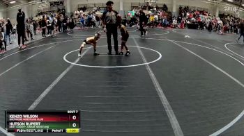 50 lbs Quarterfinal - Kenzo Wilson, Baltimore Wrestling Club vs Hutson Rupert, Kent County Junior Wrestling