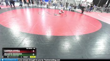 59 lbs Cons. Round 4 - Cameron Howell, Ascend Wrestling Academy vs Brandon Bourassa, Team Real Life Wrestling