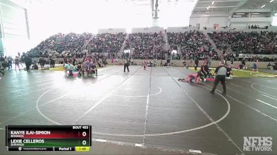 132 lbs Quarterfinal - Kanye Ilai-Simion, Bonanza vs Lexie Celleros, Durango