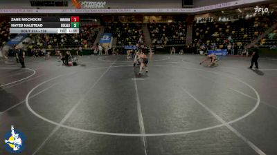 138 lbs Cons. Round 2 - Zane Mochocki, Woodstock (Marian) vs Hayes Halstead, DeKalb