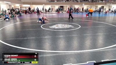 70 lbs Semis & 1st Wrestleback (8 Team) - Kyson DeSmet, Canby vs Drake Green, NYM (New York Mills)