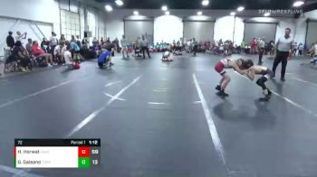 72 lbs Round 6 (8 Team) - Hayden Horwat, TDWC vs Gavin Galeano, D3PRIMUS