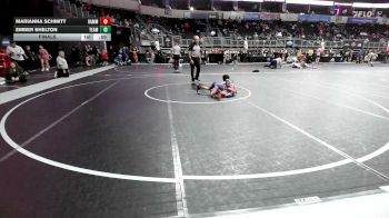 49 lbs Final - Marianna Schmitt, Hammerin Hawks WC vs Ember Shelton, Team Tulsa WC