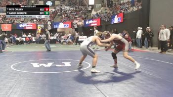 AA - 175 lbs Cons. Round 1 - Kasen O`Keefe, Butte vs Tate Cullen, Helena
