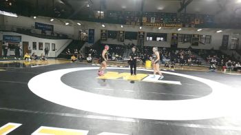 160 lbs Cons. Round 2 - Kelsey Gelb, Muhlenberg vs Makyah Newlun, West Liberty