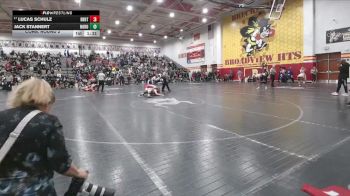 132 lbs Cons. Round 2 - Jack Stannert, North Royalton vs Lucas Schulz, Brecksville-Broadview Hts.