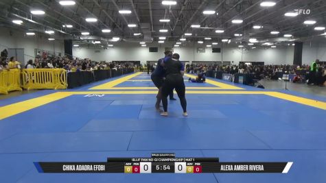 Alexa Amber Rivera vs Chika Adaora Efobi 2026 Pan IBJJF Jiu-Jitsu No-Gi Championship