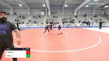 170 lbs Consolation - Dylan Vigstol, MA vs Daunta Perry, VA