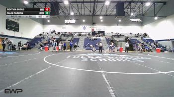 112 lbs Final - Bentyn Snead, Bartlesville High School vs Talis Padron, Moore Middle